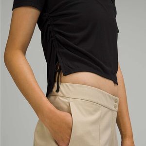 Lululemon Side Cinch Ribbed Tee
